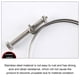 thumbnail image 3 of Bearachild Abrazadera de tubo de metal resistente y duradera: garantiza una instalación segura Abrazaderas de tubo de acero inoxidable 304 Decoración del hogar 55-62, 3 of 6