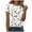 A-White, variant on mgoYE Halloween Shirt for Woman Fall Halloween Doodles Shirt Funny Family Party Celebration Pumpkin Graphic Thanksgiving Tops Woman Shirt Size L