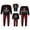 Mom, variant on AIGUR Christmas Pajamas for Family Long Sleeve Cartoon Elk Print Tops Buffalo Plaid Pants Set Winter Sleepwear