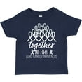 thumbnail image 3 of Inktastic Together, We Fight Lung Cancer Awareness Boys or Girls Toddler T-Shirt, 3 of 5
