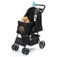 thumbnail image 2 of Foldable Pet Stroller Portable Dog Cat Trolley Breathable Carrier for Dog Kitten Travel Walking Outdoor Cat Dog Accessories ShopWise Round, 2 of 10