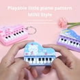 thumbnail image 3 of Soumake Kids Mini Electronic Piano Toy Music Interactive Portable Bag Decoration Hanging Pendant Keychain Keyring Piano Working Finger Piano Children Gift, 3 of 8