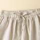 thumbnail image 4 of Pantalones cortos de lino finos de verano para mujer: encaje retro calado, cintura elástica, pantalones informales, tallas M-XXXL, tejido de algodón, 4 of 6