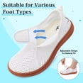 thumbnail image 4 of Barerun Women's Water Shoes Quick-Dry Barefoot Flat Sandals, Wide Width, Round Toe, Non-Slip, 6.5, 4 of 9