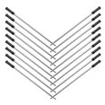 thumbnail image 3 of 50pcs Pen Refills for Twist Pens Ballpoint Pen Refills Black Refill for Most Metal Ballpoint Pen Black Ink Refill Replaceable Ballpoint Pen Refills, 3 of 4