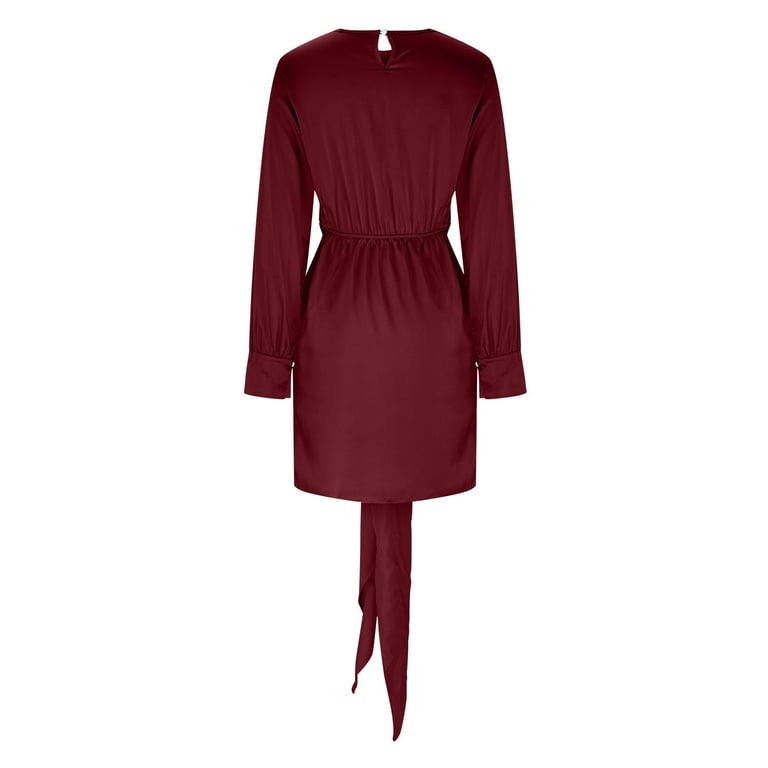 strapless open back dress Bombshell Maxi Dress Red main image 0