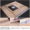 thumbnail image 5 of T Track Miter Track, 2 Pcs T Slot Miter Track, Aluminium T Tracks, T Aluminium Alliage, Aluminium Alliage T Track, T Track Rail, T-slot Miter Track, T Rail Mi, 5 of 5