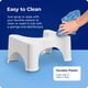 thumbnail image 4 of Squatty Potty, el Taburete Original para Baño, Altura, Blanco, 9 Pulgadas (Pack de 1), 4 of 14