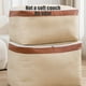 thumbnail image 4 of Bolsa de Almacenamiento Resistente con Asas Reforzadas. Bolsa Extragrande para Ropa. Bolsa de Mano con Doble Cremallera Reforzada para Ahorrar Espacio En Los Viajes., 4 of 7