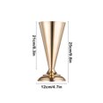 thumbnail image 3 of DPTALR Wedding Table Flower Table Decoration Wedding Decoration Props Metal Trophy Vase Hotel Desktop Decorations, 3 of 6