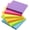 3x3 in, variant on Early Buy 6 Bright Color Lined Sticky Notes Self-Stick Notes 3 in x 3 in, 100 Sheets/Pad, 6 Pads/Pack