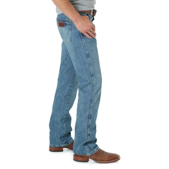 Wrangler Retro Slim Boot-Cut Jean - Worn In - Walmart.com