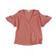 thumbnail image 1 of Blusa de Punto Drapeado para Mujer bar III Rosa Grande, 1 of 2