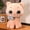 MR--286, variant on Cute Brown Squirrel Plush Toy, Soft Stuffed Animal with Acorn Print, Kawaii Woodland Creature, Perfect Gift for Kids