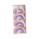 thumbnail image 2 of Adorno de de Navidad, regalo de cumpleaños, decoración navideña, manualidades decorativas, bonito coleccionable nórdico para accesorios de 4 piezas colgante de arcoíris, 2 of 10