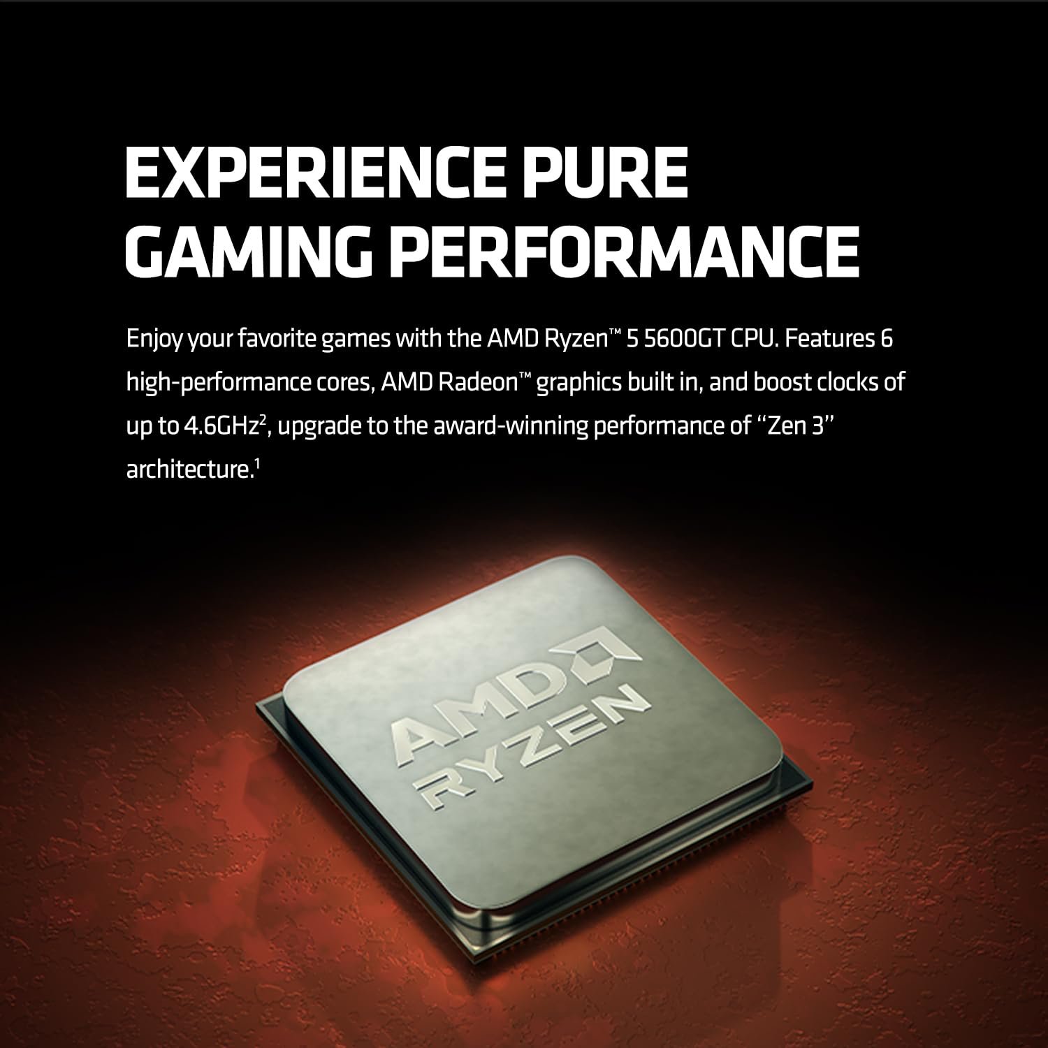 AMD Ryzen 5 5600GT - 3.6 GHz - 6-core - 12 threads - 16 MB