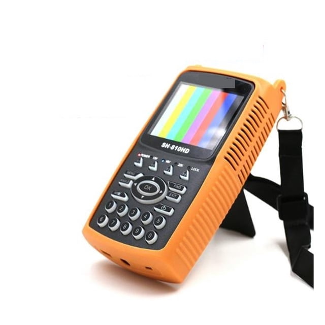 SH-810HD 3.5 Inch LCD Screen DVB-S2 DVB-T2 Combo Digital Signal Finder Support CCTV 8PSK 16APSK Satfinder Meter 810HD ,Easy to Use