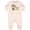 Natural Heather, variant on Mommy's Little Monkey Baby Fleece Romper