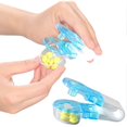 thumbnail image 2 of QingHai Pill Taker Compact Portable Pill Dispenser Convenience Storage Box Design Pill Taker for Home Travel, 2 of 5