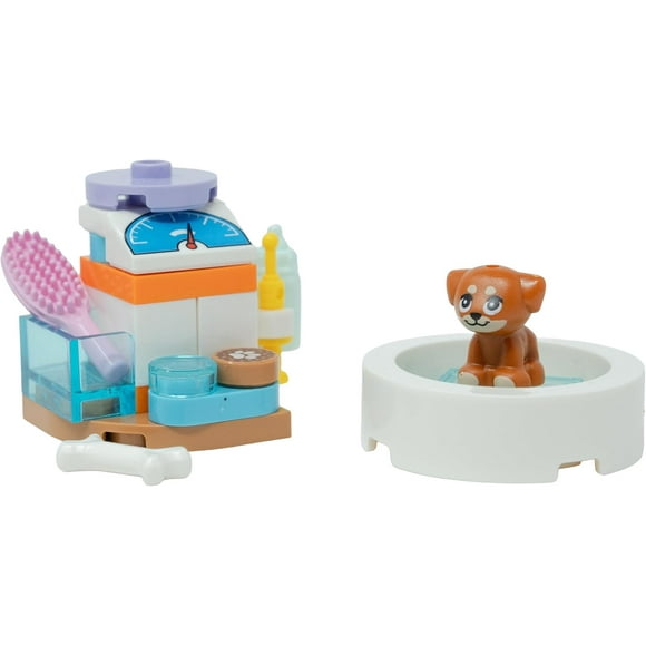 LEGO Friends Ensemble d'Accessoires : Mignon Chat (Aira) au Poste Vétérinaire Trousse (21 Pcs)