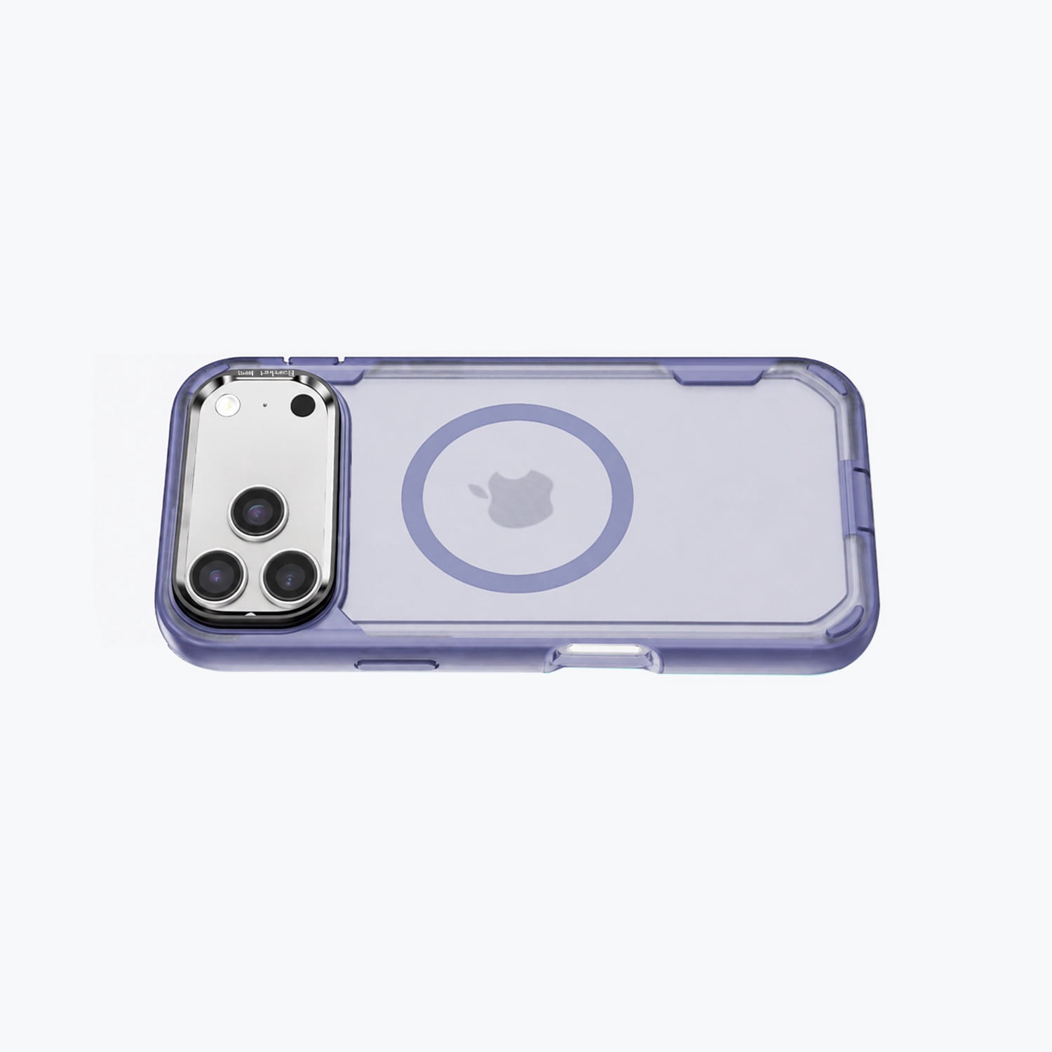 MagSafe Compatible Armor Case with Camera Bracket Stand for iPhone 17 Pro Max - Light Purple