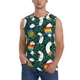 thumbnail image 1 of Balery Lgbt Penguin Camisetas sin mangas para hombre, absorbe la humedad y protege contra el mal olor.-3X-Large, 1 of 7