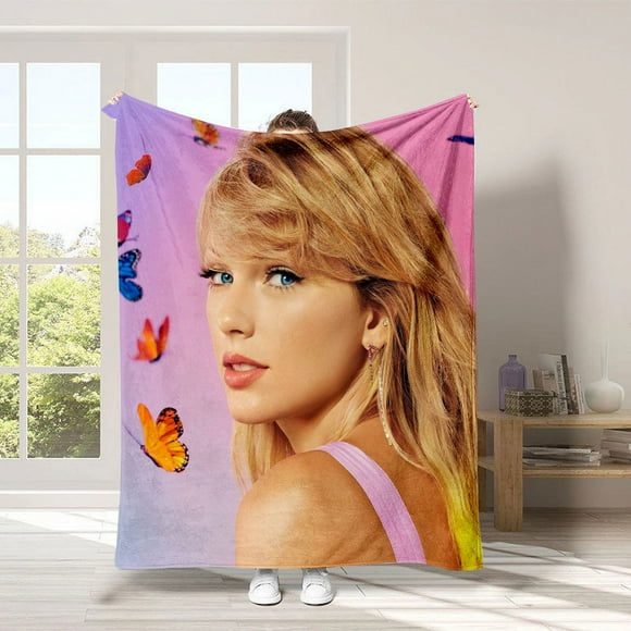 Couverture d'Album Musical, Couverture en Flanelle, Cadeau pour Fan, Cadeau pour Amateur de Musique-Week