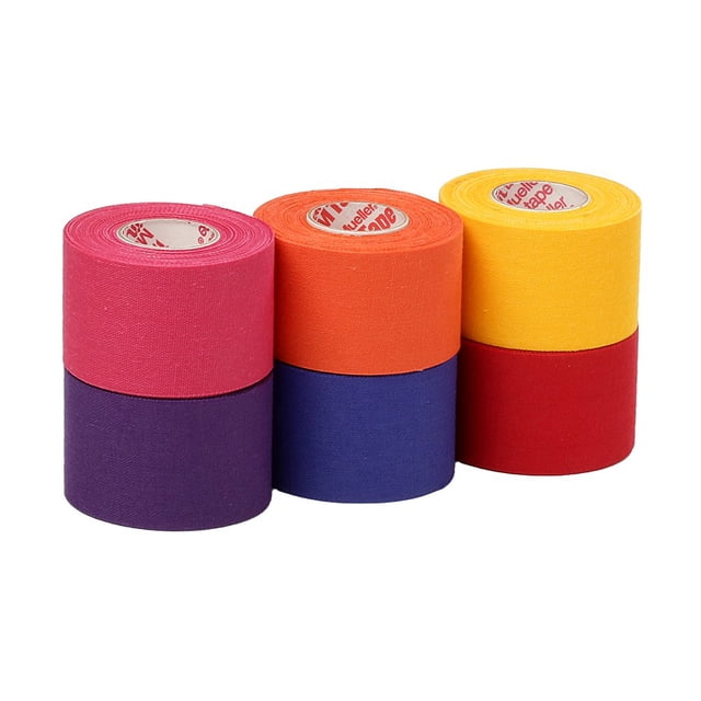 Cinta deportiva Mueller mTape Bright Mix, 6 rollos
