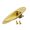 Gold, variant on Loaded Boat Style Guitar Pickup Output Input 6.35MM Jack Plug Socket Cover Plate for FD Strat Guitar, Gold