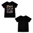 thumbnail image 4 of Women's Crewneck Short Sleeve T-Shirt, Cute Vintage Autumn Halloween CNA Ghost Graphic Casual Tee, 4 of 5