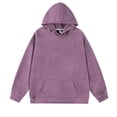 thumbnail image 1 of Sudadera con capucha para hombre, informal, con capucha, cuello redondo, manga larga, sudaderas de color, blusa para hombre, 1 of 3