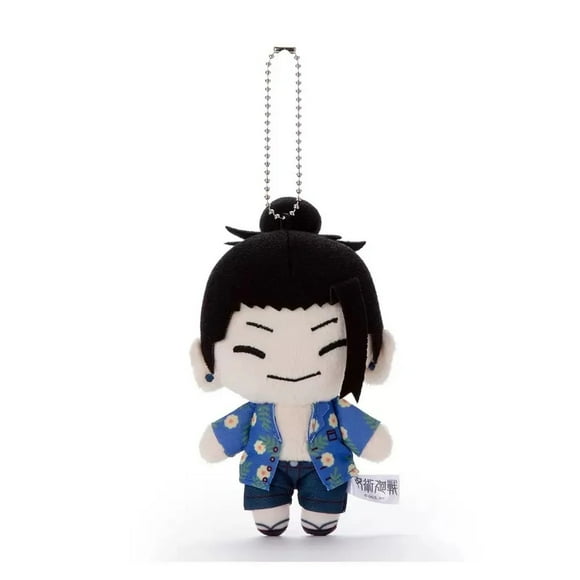 New 12cm Anime Plush Pendant Jujutsu Kaisen Satoru Gojo Geto Suguru Cosplay Mini Doll Stuffed Decorative Toy Fans Gift