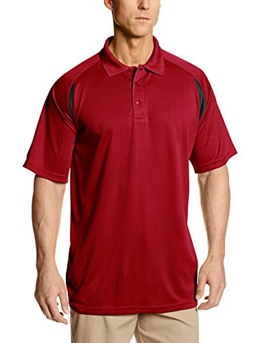 big and tall red polo shirt