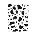 thumbnail image 2 of YFYANG Anti-Pilling Ultra-Soft Micro Fleece Cover Blanket for Bed Sofa, Black Cow Pattern Throw Blanket for All Seasons, 60"x50", 2 of 9