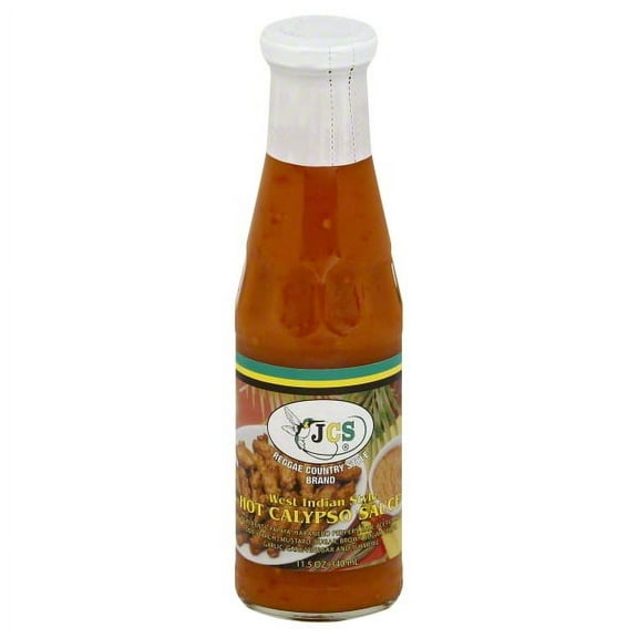 Kingston-Miami Trading Co. Jamaican Country Style Hot Calypso Sauce, 12 oz