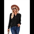 thumbnail image 2 of Camisa de Larga Negra L, 2 of 9