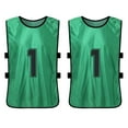thumbnail image 4 of 6 PCS Kid's Basketball Pinnies Camisetas de baloncesto de secado rápido Juventud, 4 of 8