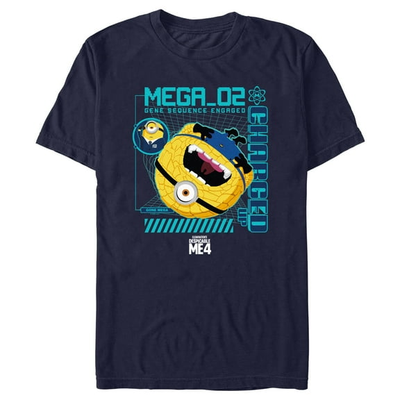 Men's Despicable Me 4 Mega Minion Jerry  Graphic T-Shirt