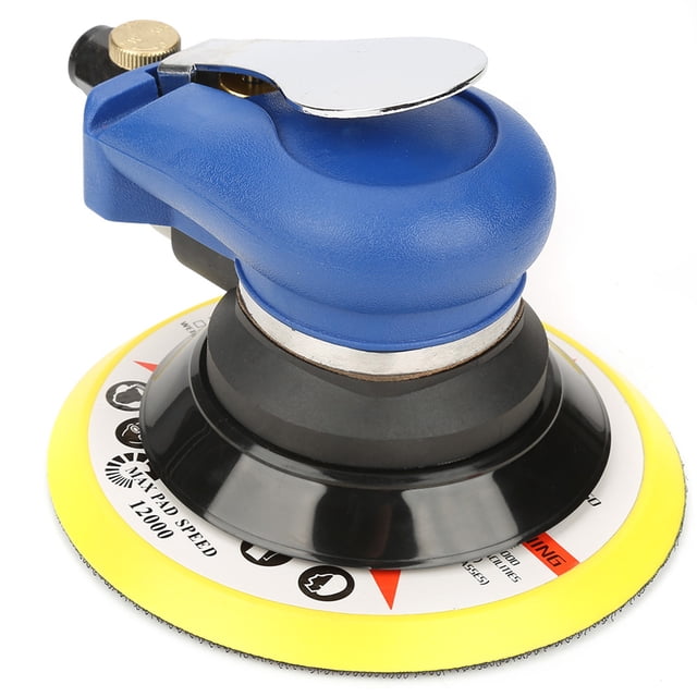 Low Air Consumption Pneumatic Sander, Random Orbital Sander, Round Sander, Air Inlet Connector Air Sander, Furniture For Ironware