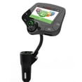 thumbnail image 1 of Cargador rápido para coche Bluetooth QC3.0 Levamdar G24 con pantalla HD 2.0 pulgadas, 1 of 8
