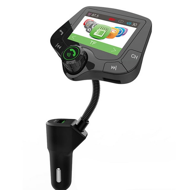 Cargador rápido para coche Bluetooth QC3.0 Levamdar G24 con pantalla HD 2.0 pulgadas