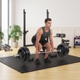 thumbnail image 6 of ZENY Adjustable Squat Rack Stand with Spotter Arms Barbell Holder Home Gym Black, 6 of 19