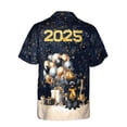 thumbnail image 2 of Happy New Year Poodle Welcome 2025 Balloon Firework Party Hawaiian Shirt Breathable Summer Unisex Merch Poodles Dog Lover Gifts Idea - 01014, 2 of 6