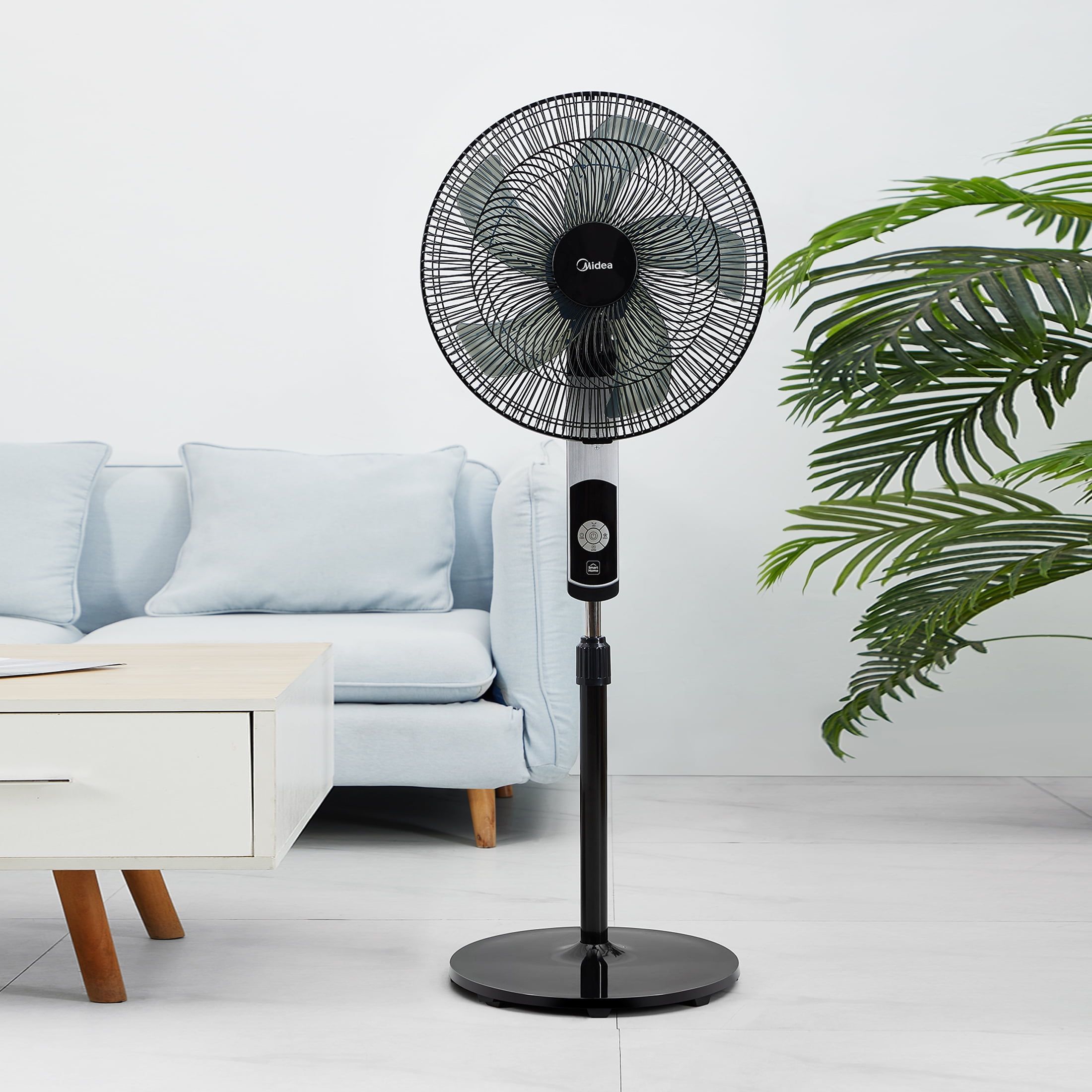 Midea 16 inch DC Pedestal Fan With Remote Control and Silent Care