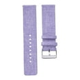 thumbnail image 3 of GOOHOCHY Purple Nylon Canvas Watch Band Compatible with Smartwatch 42mm Durable Comfortable Secure Fit, 3 of 8