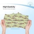 thumbnail image 3 of Rocae Twig Sloth for Girls' Cotton Boxer Briefs, Soft Mid-rise Panties-Small, 3 of 5