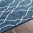 thumbnail image 6 of Mark&Day Outdoor Rugs, 4x6 Valentijn Traditional Indoor/Outdoor Denim Area Rug, Non Shedding Blue Cream Carpet for Patio, Porch, Deck, Bedroom, Living Room or Kitchen (4'3" x 5'11"), 6 of 6