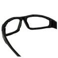 thumbnail image 5 of EPOCH Foam2 Padded Motorcycle Sunglasses Black Frames Clear Lens ANSI Z87.1+, 5 of 7