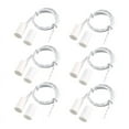 thumbnail image 1 of RC-33 NC Recessed Wired Security Window Door Contact Sensor Alarm Magnetic Recessed Switch White - (6 Sets), 1 of 6