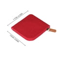 thumbnail image 2 of Mini Wallet Fashion Zipper Solid Color Change Purse Clutch Wallet for Women, 2 of 4